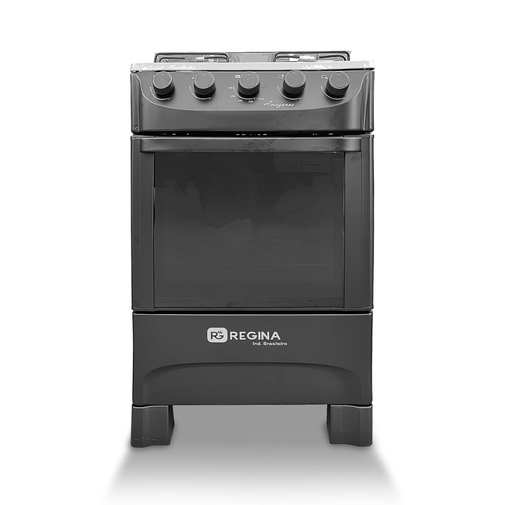 Cocina REGINA Amazonas 4H Negro GLP