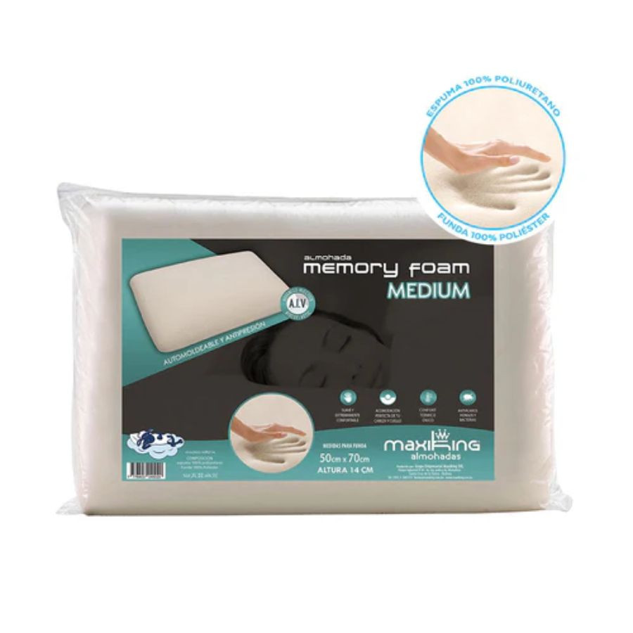Almohada MAXIKING Memory Foam Medium 014