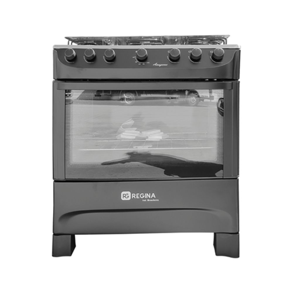 Cocina REGINA Amazonas 6H Negro GLP