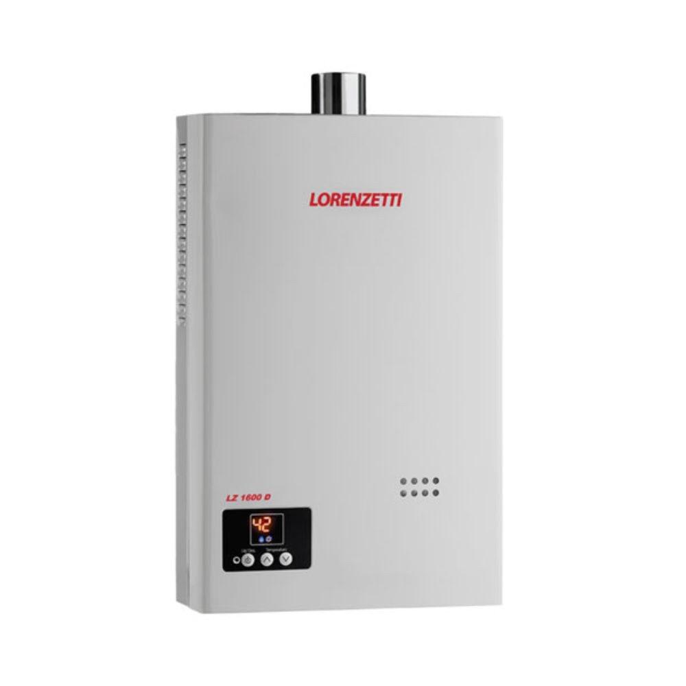 Calefón Gas LORENZETTI L1600D Gn Digital Tiro Forz