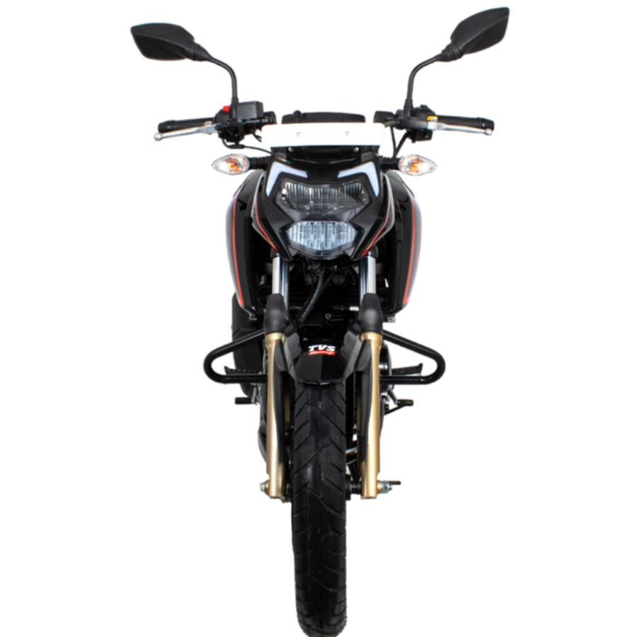 Motocicleta Deportiva TVS Apache Rtr 200 cc Fi Negro