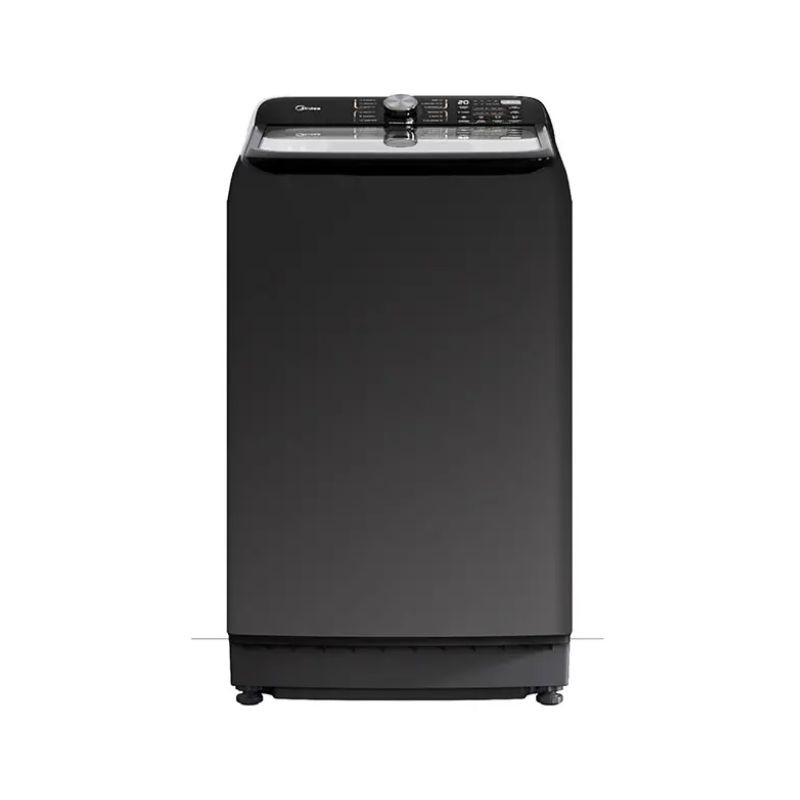 Lavadora MIDEA Carga Superior 16 Kg Silver Panel Trasero