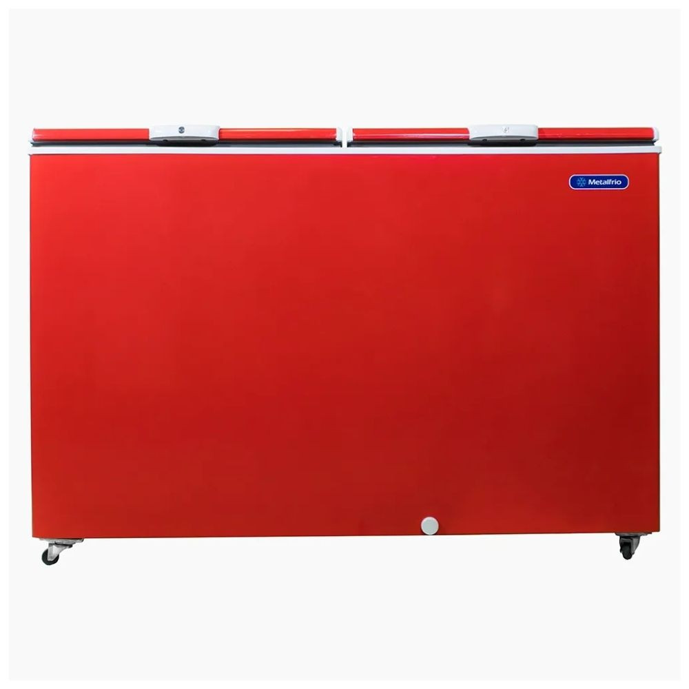 Freezer Horizontal METALFRIO 420L Rojo