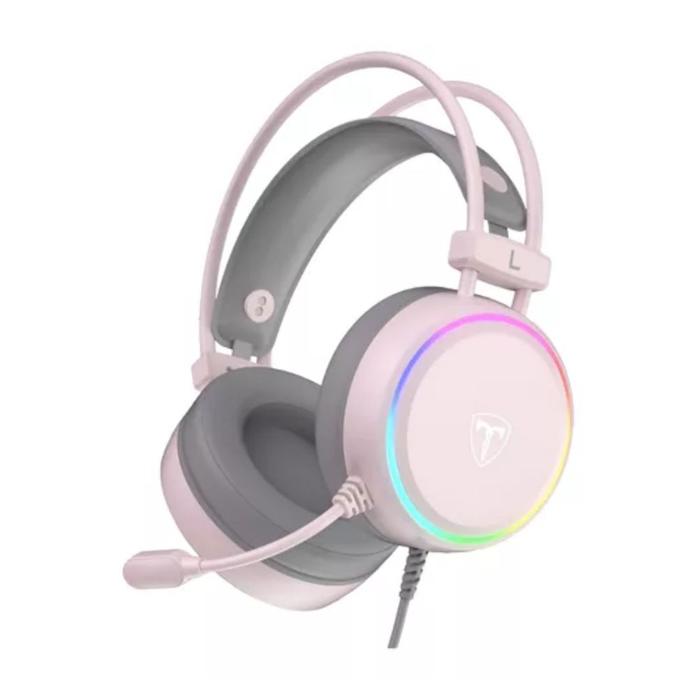 Audífonos Gamer T-DAGGER T-Rgh304P Sona Rosa
