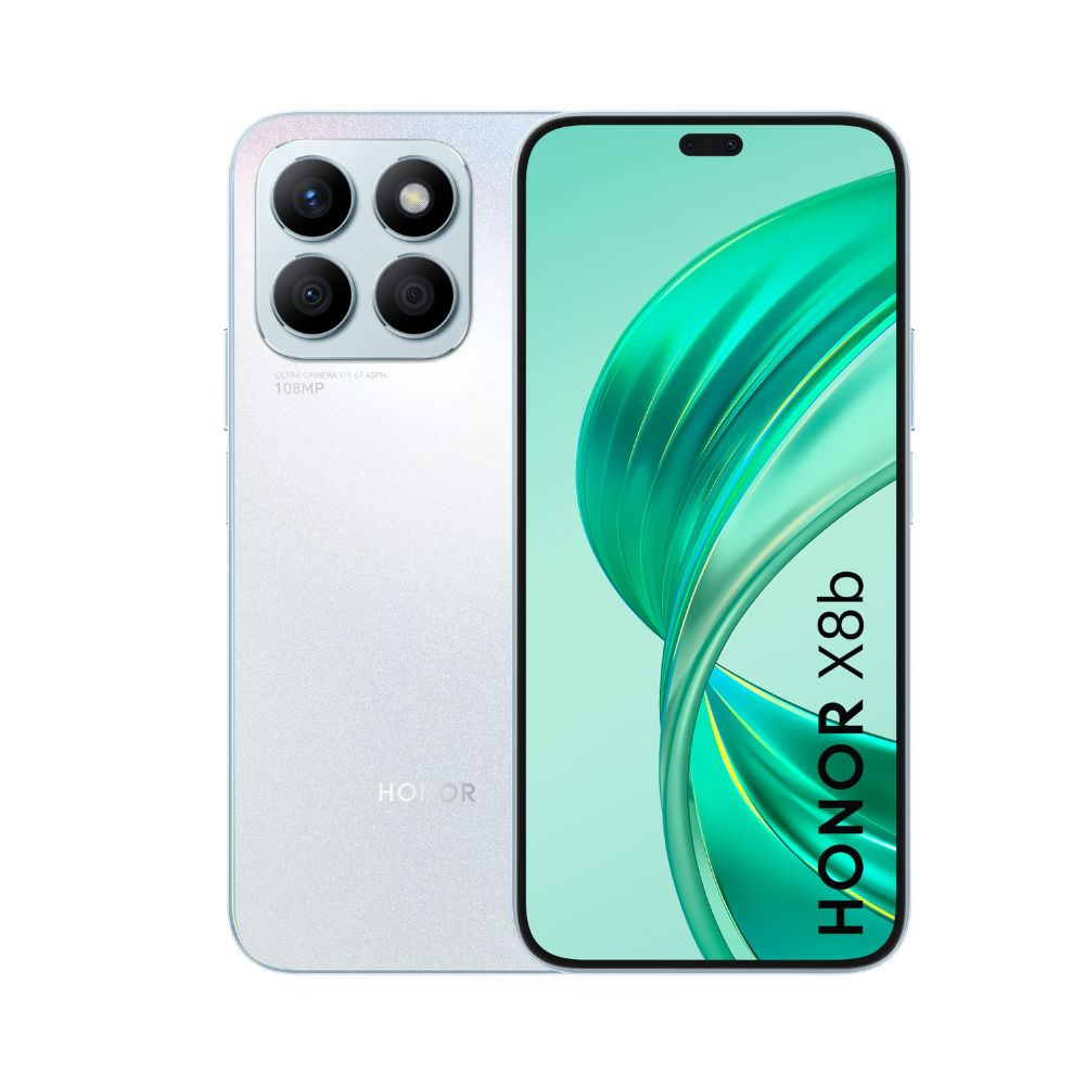 Celular HONOR X8B 8G 256G Silver