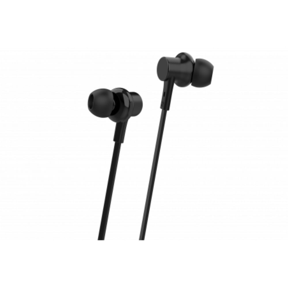 Audífonos HUAVI E06 Cable Contestador Negro