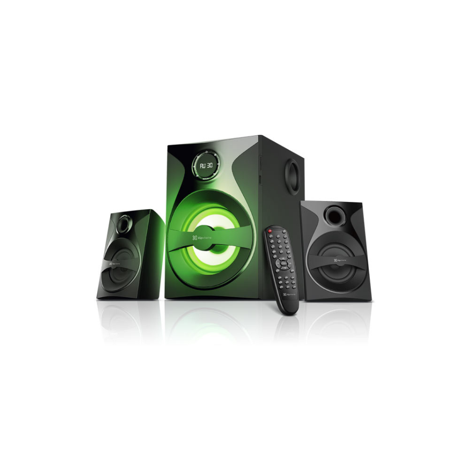 Sistema de parlantes de 2.1 canales con conexión inalámbrica KLIPXTREME KWS-640  BluFusion