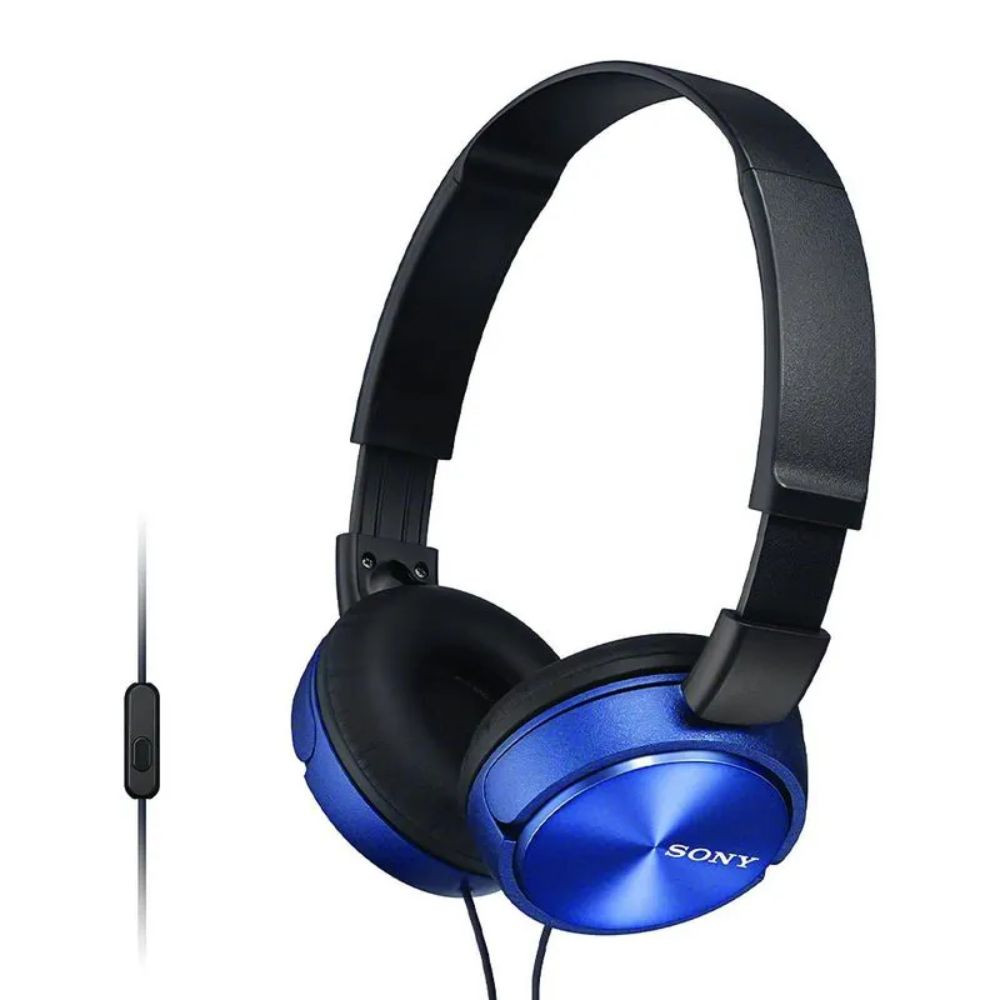 Audífonos Diadema SONY Zx310 Con Micrófono Azul