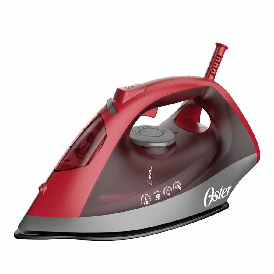 Plancha Vapor OSTER Antiadherente Rojo