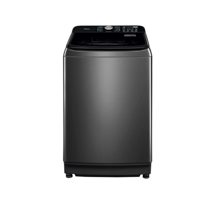 Lavadora MIDEA Carga Superior 18 Kg Silver Panel Trasero