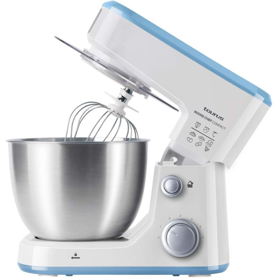 Batidora Planetaria TAURUS Mixing Chef 500W 6 Vel 5 Func Inox