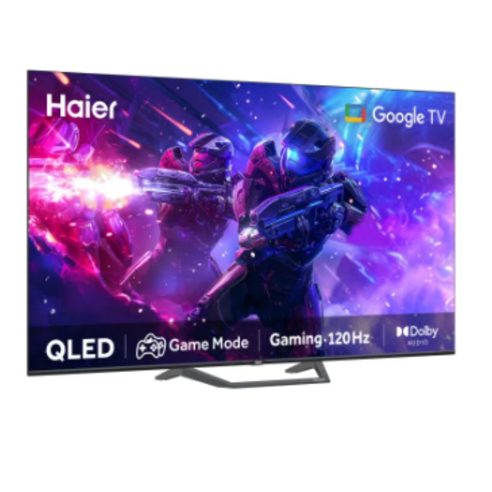 Televisor HAIER 50"  Qled Google TV HDR 10 Smart Control Dolby Audio HDMI2.1