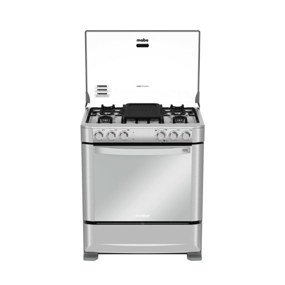 Cocina MABE 5H Inox Grill Hierro GLP