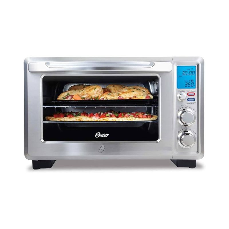 Horno Eléctrico OSTER Tssttvdfl1 22L 1400W Inox