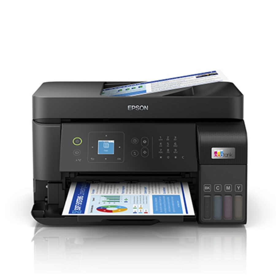 Impresora EPSON Multifunción Copia Imprime Escanea Fax L5590