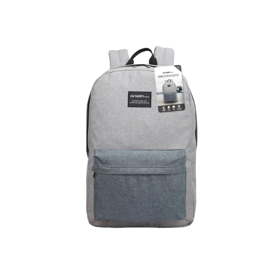 Mochila para Portátil Stark 14.1" - Gris ARGOMTECH ARG-BP-1342GR