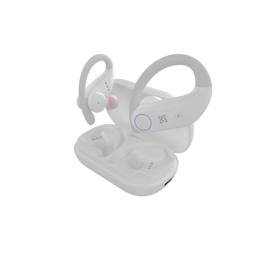 Audífonos con diseño de botón Táctil (TWS) Estéreo  KLIP XTREME KTE-500WH