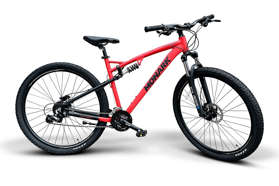 BICICLETA MONARK HIGHLANDER XT ARO 29" (L) ROJO/NEGRO