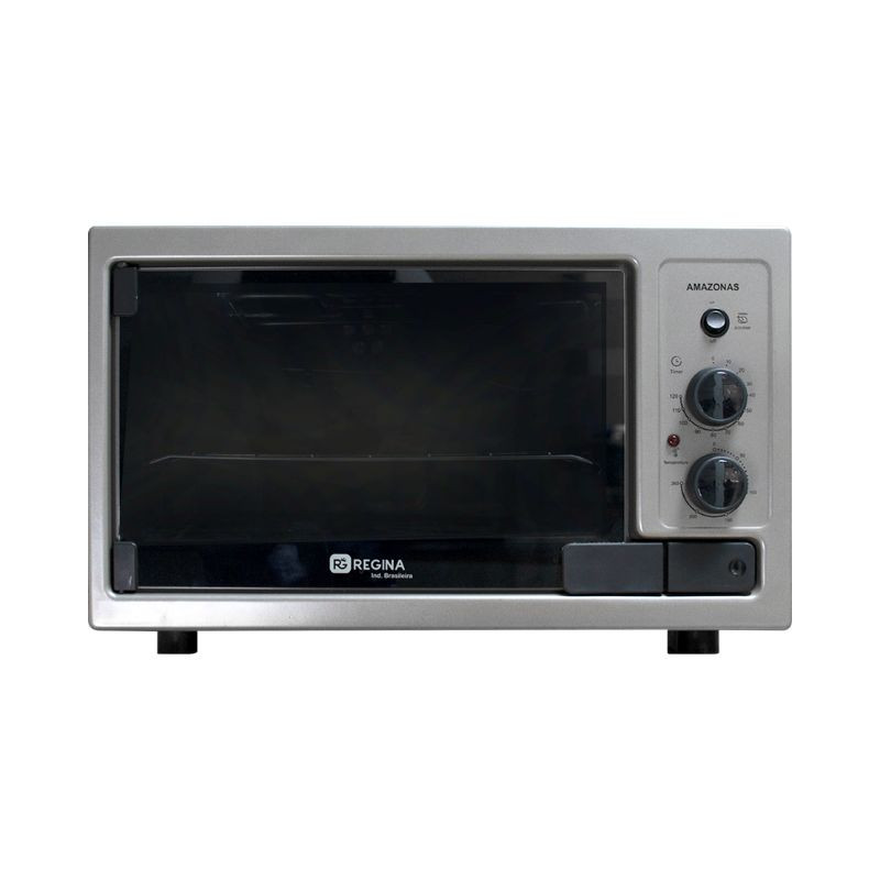 Horno Eléctrico REGINA Amazonas 44 Lts Grill Titanio