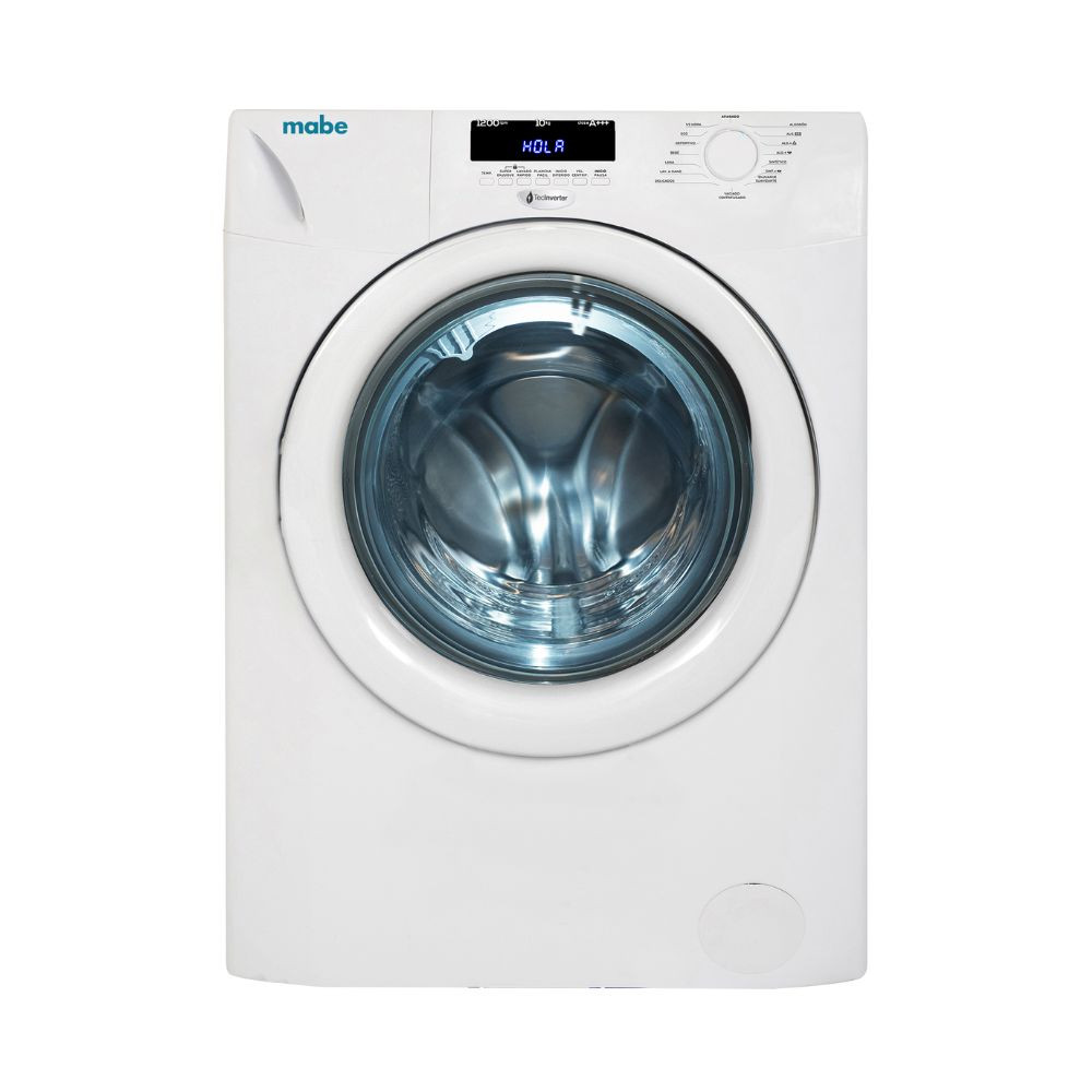 Lavadora MABE Carga Frontal 10 Kg Blanco Inverter