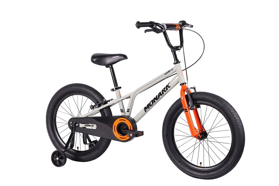 BICICLETA MONARK COBRA ARO 20" GRIS/NARANJA