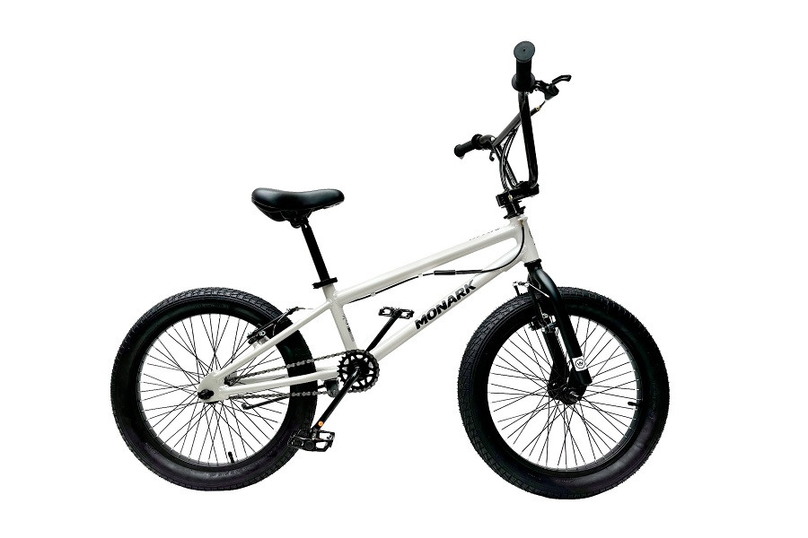 BICICLETA BMX MONARK NITRO ARO 20" BLANCO HUMO