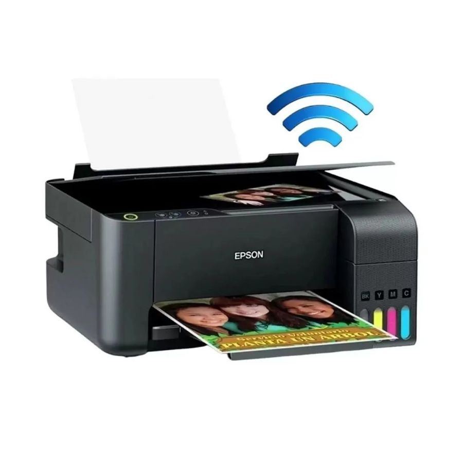 Impresora EPSON Ecotank Multifunción Inalámbrica 3 En 1